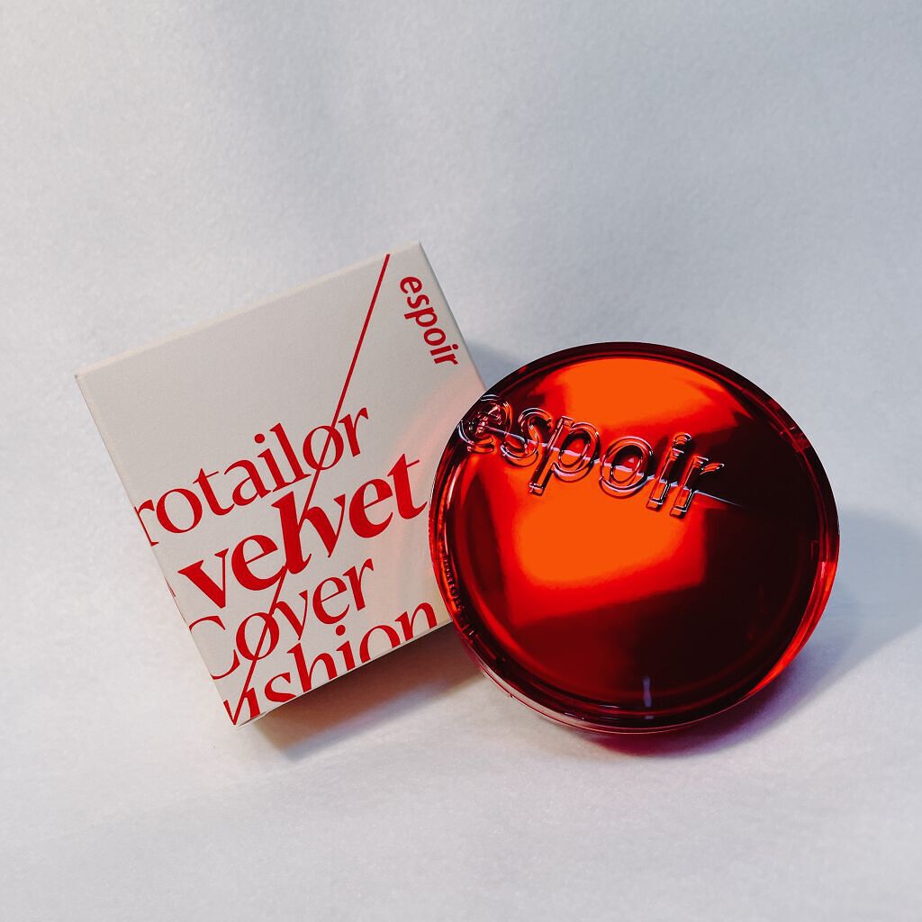 プロテーラービーベルベットカバークッション/espoir/クッションファンデーションを使ったクチコミ（1枚目）