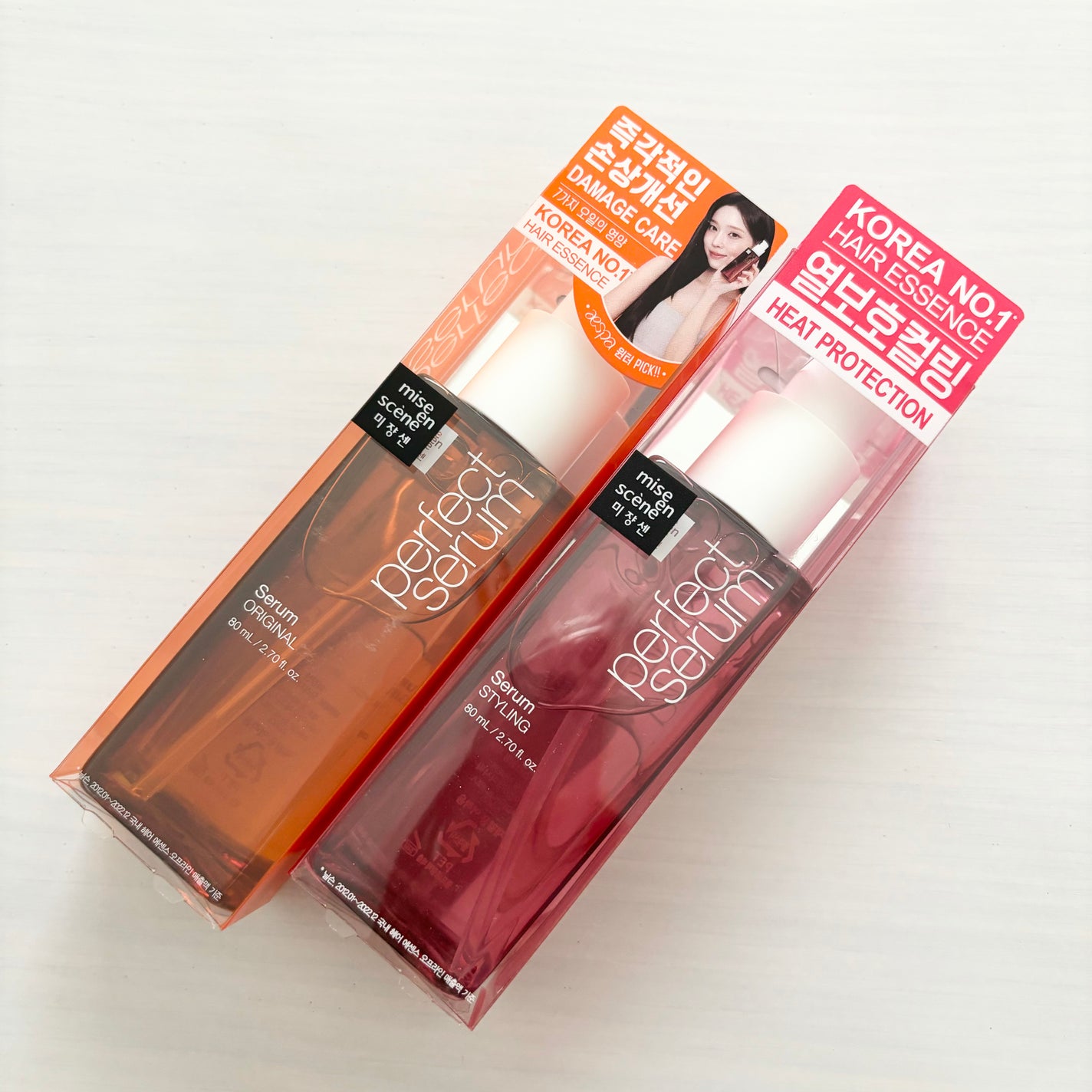 パーフェクトセラム オリジナルセラム/miseenscene/アウトバストリートメントを使ったクチコミ(2枚目)