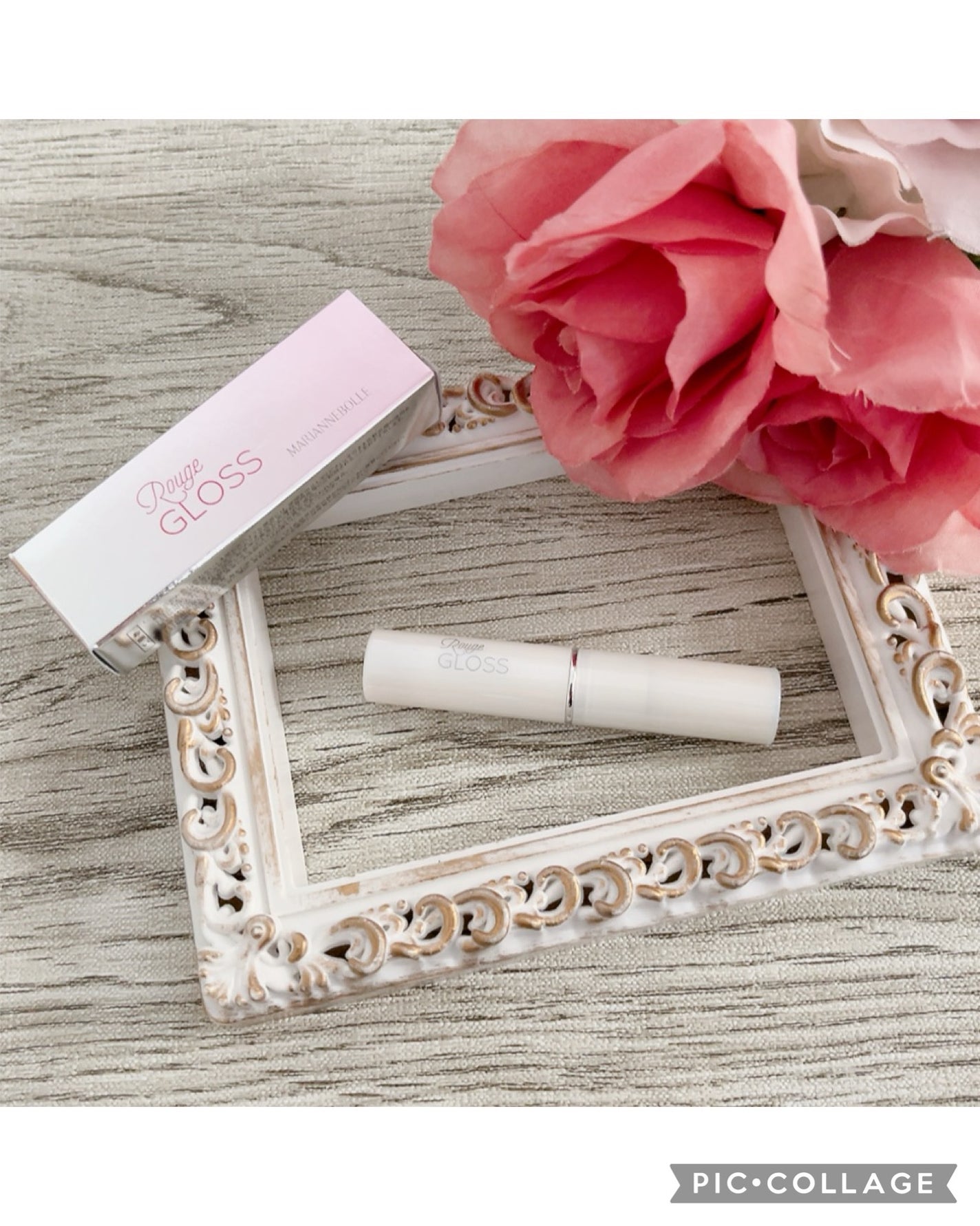 マリアンボレルージュグロス/マリアンボレ/リップグロスを使ったクチコミ(1枚目)