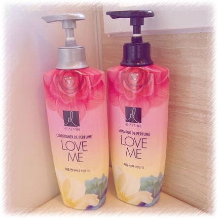 パフュームシャンプー&コンディショナー/エラスチン/シャンプー・コンディショナーを使ったクチコミ(1枚目)