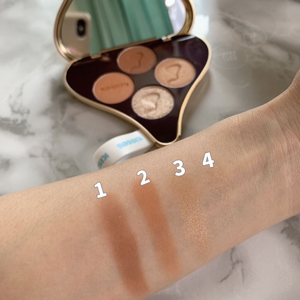 キスチョコレート プレイカラーアイズ/ETUDE/アイシャドウパレットを使ったクチコミ（3枚目）