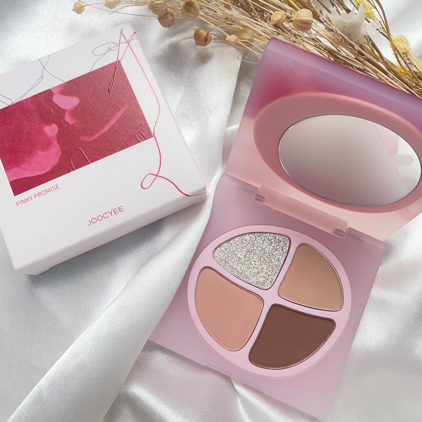 PINKY PROMISE プロミスパレット/Joocyee/アイシャドウパレットを使ったクチコミ(1枚目)