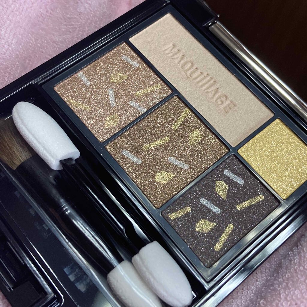 ドラマティックスタイリングアイズ/マキアージュ/アイシャドウパレットを使ったクチコミ（2枚目）