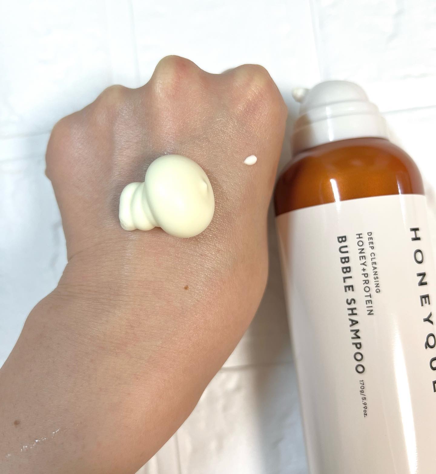 ディープクレンジング ヘッドスパ バブルシャンプー/ハニーク/市販シャンプーを使ったクチコミ（2枚目）