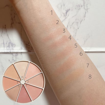 New Level Eyeshadow Palette/Laka/アイシャドウパレットを使ったクチコミ(2枚目)