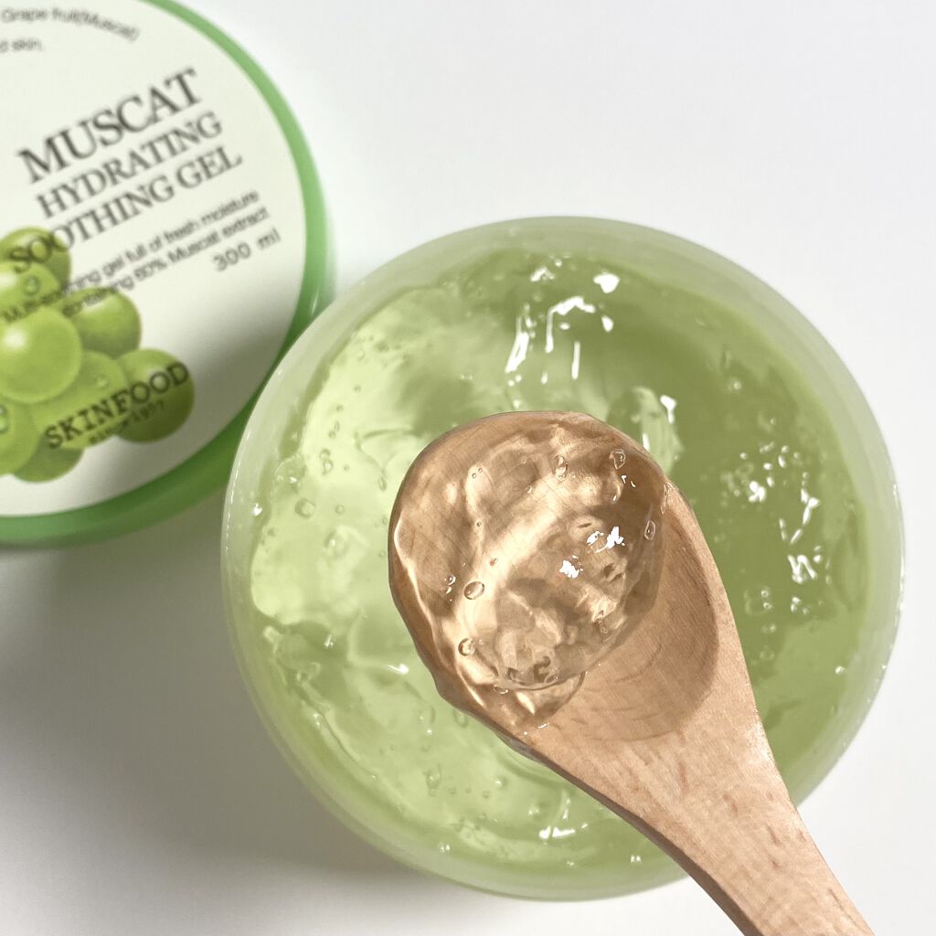 マスカット ハイドレーティング スージングジェル/SKINFOOD/ボディローションを使ったクチコミ（1枚目）