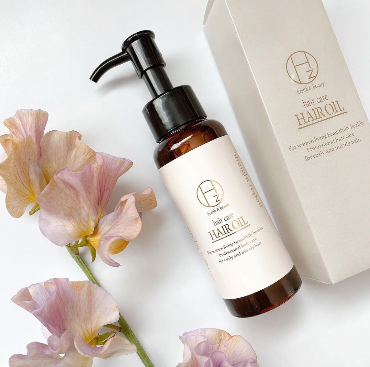 ストレートリペアヘアオイル/Hz(ハーズ)/ヘアオイルを使ったクチコミ（1枚目）