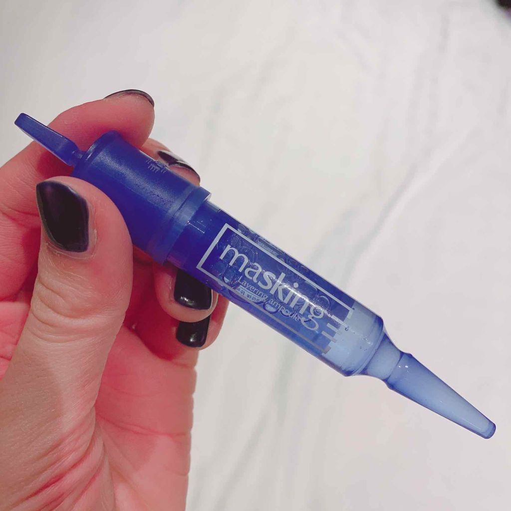 マスキング レイアリング アンプル  ハイドラ ショット/MEDIHEAL/美容液を使ったクチコミ（2枚目）