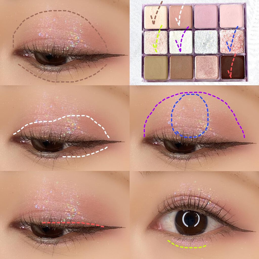 グラムチェンジマルチパレット/A.BLACK/マルチパレットを使ったクチコミ(4枚目)