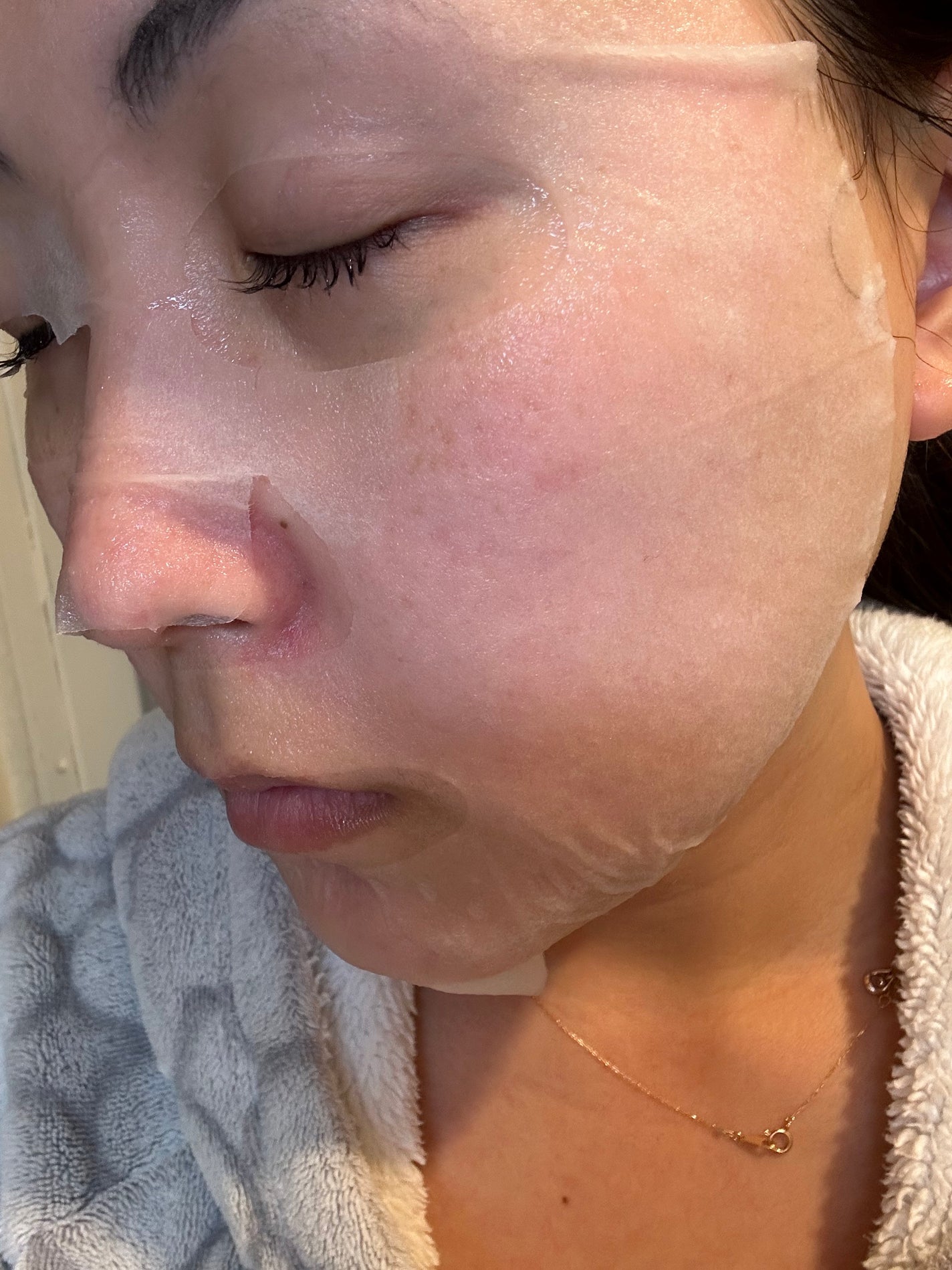 ブラミッシュカーミングフェイス マスク/MAKE9/シートマスク・パックを使ったクチコミ(6枚目)