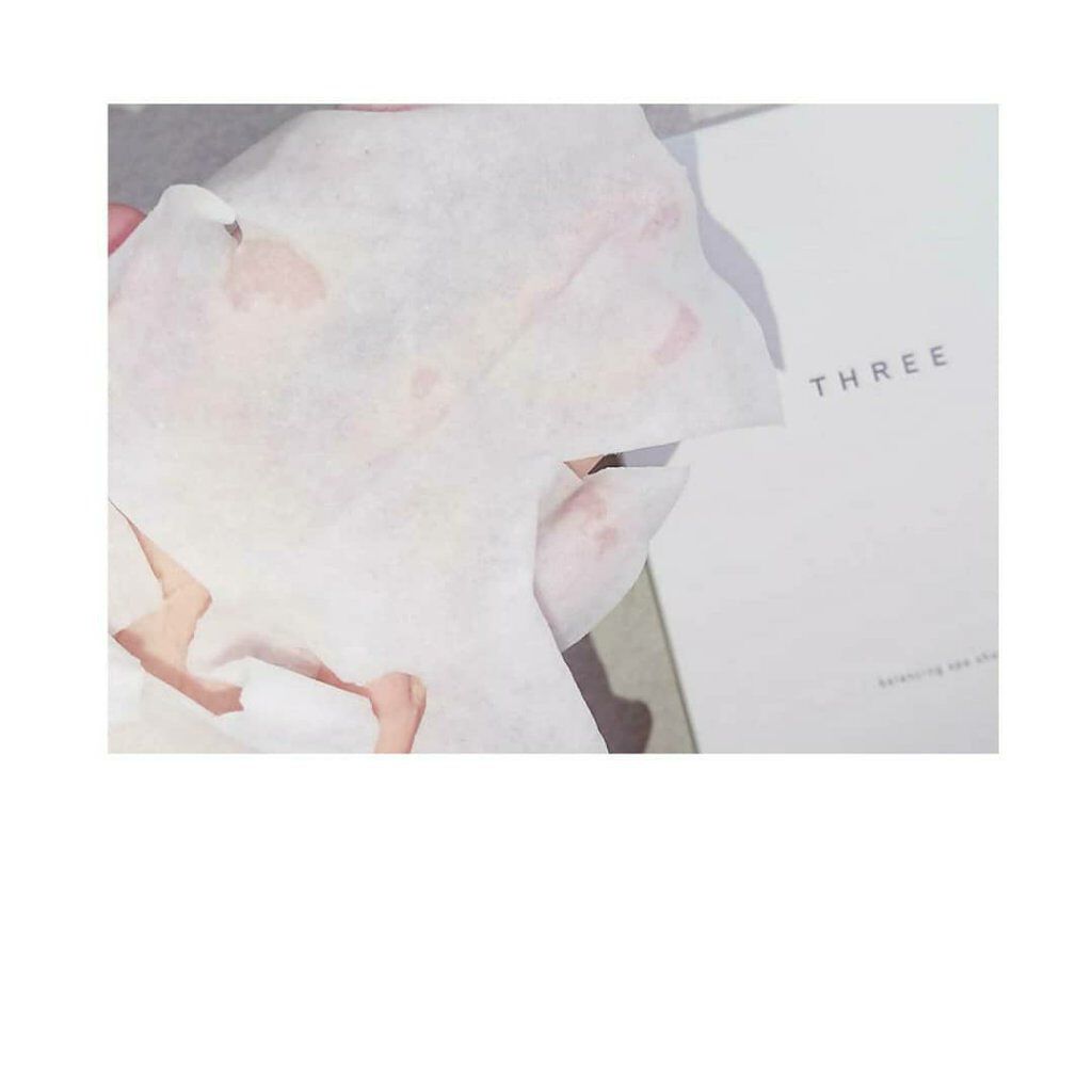 バランシング スパ シートマスク/THREE/シートマスク・パックを使ったクチコミ(2枚目)