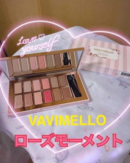 バレンタインボックス3ローズモーメント/VAVI MELLO/アイシャドウパレットを使ったクチコミ(1枚目)