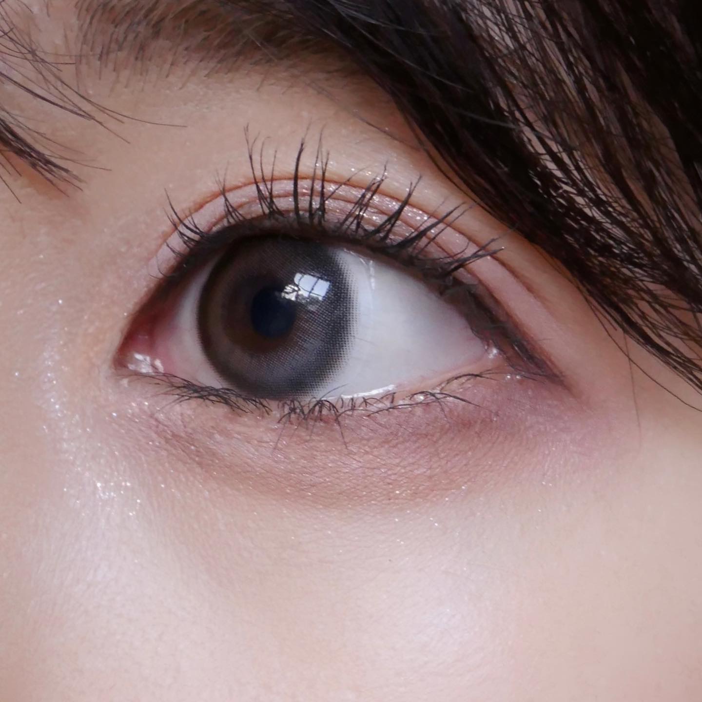 デームードグレーマンスリー (DAYMOOD GRAY monthly)/OLOLA/１ヶ月（１MONTH）カラコンを使ったクチコミ（3枚目）