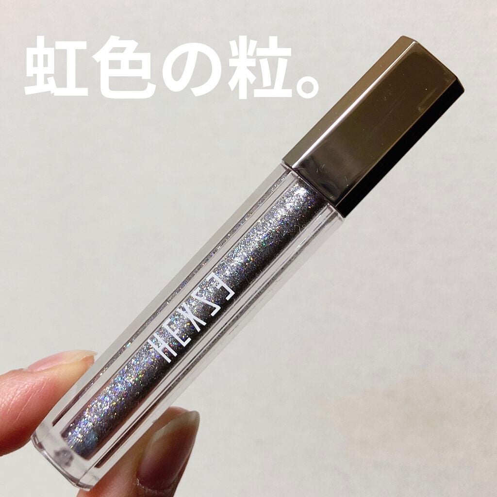 スターダイヤモンドストリーマーリキッドアイシャドウ/HEXZE(ヘックスゼ)/リキッドアイシャドウを使ったクチコミ(1枚目)