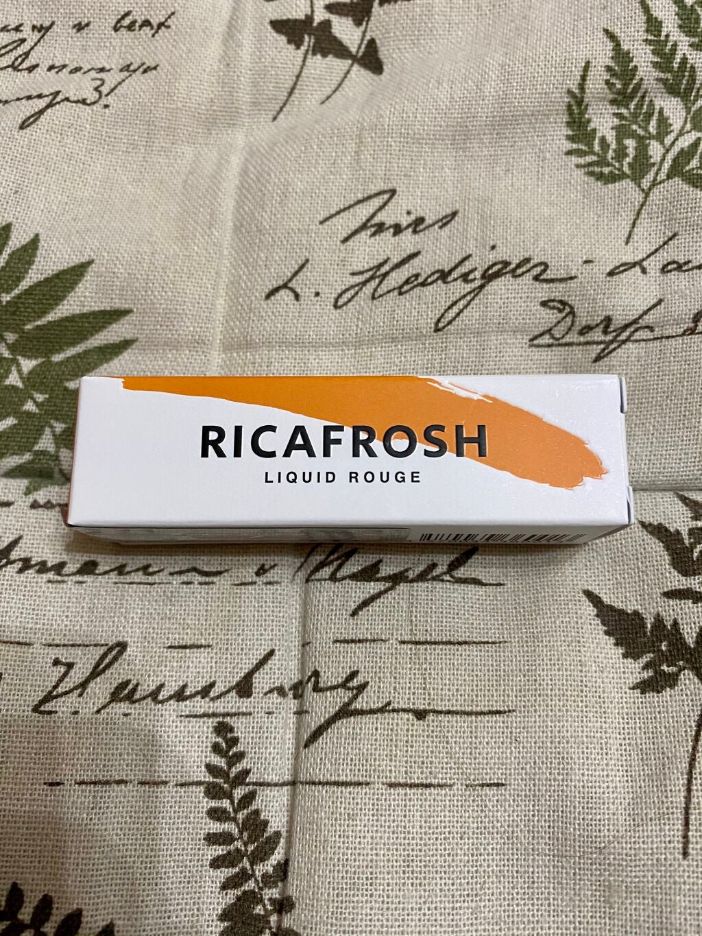 ジューシーリブティント/RICAFROSH/リップティントを使ったクチコミ(1枚目)