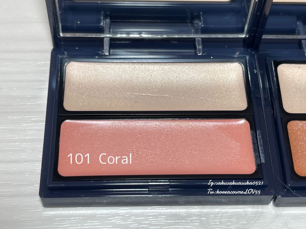 セラムマルチグロウデュオ/Borica/クリームハイライトを使ったクチコミ（3枚目）