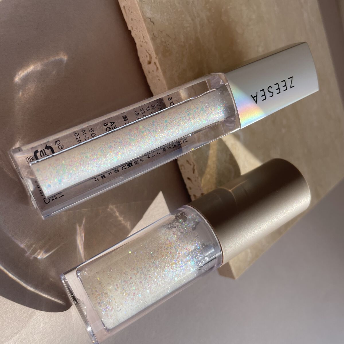 ダイヤモンドシリーズ 星空リキッドアイシャドウ 06パンドラ/ZEESEA/リキッドアイシャドウを使ったクチコミ（2枚目）