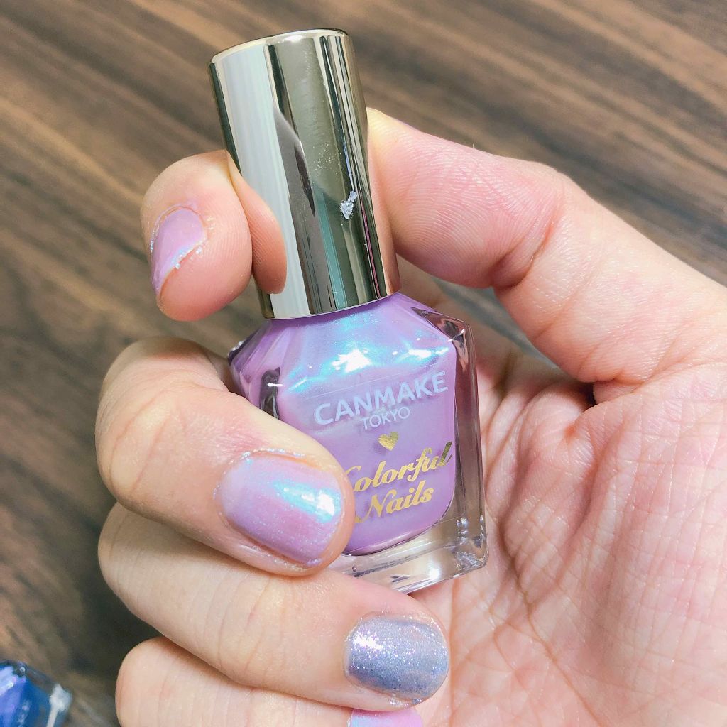 カラフルネイルズ/キャンメイク/マニキュアを使ったクチコミ(3枚目)