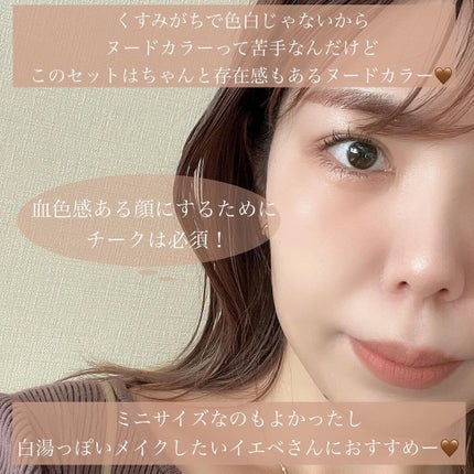 ミニヌーディーエディション/Flynn/メイクアップキットを使ったクチコミ(4枚目)