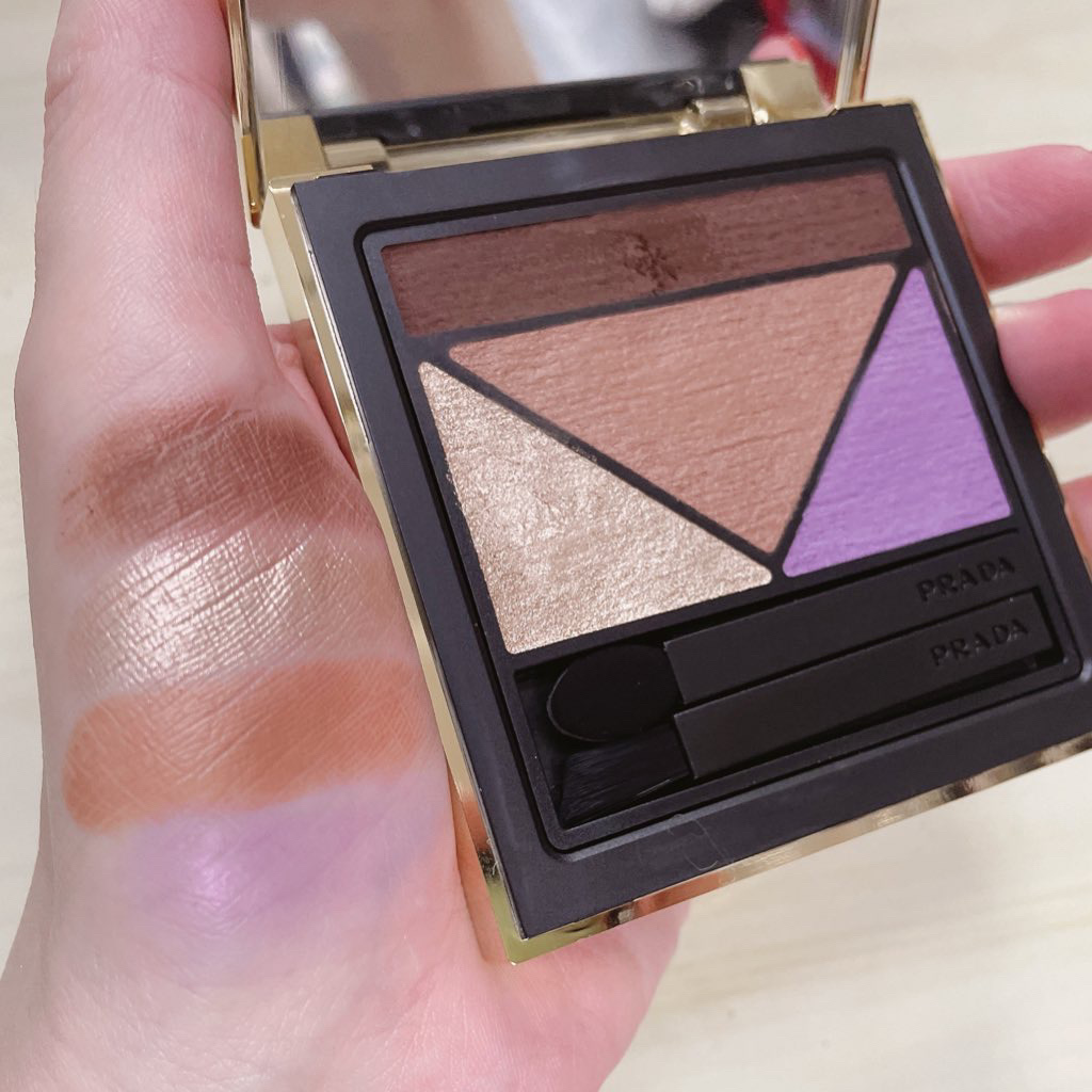 ダイメンションズ マルチエフェクト アイシャドウ 01 ポートレート/PRADA BEAUTY/アイシャドウパレットを使ったクチコミ（1枚目）