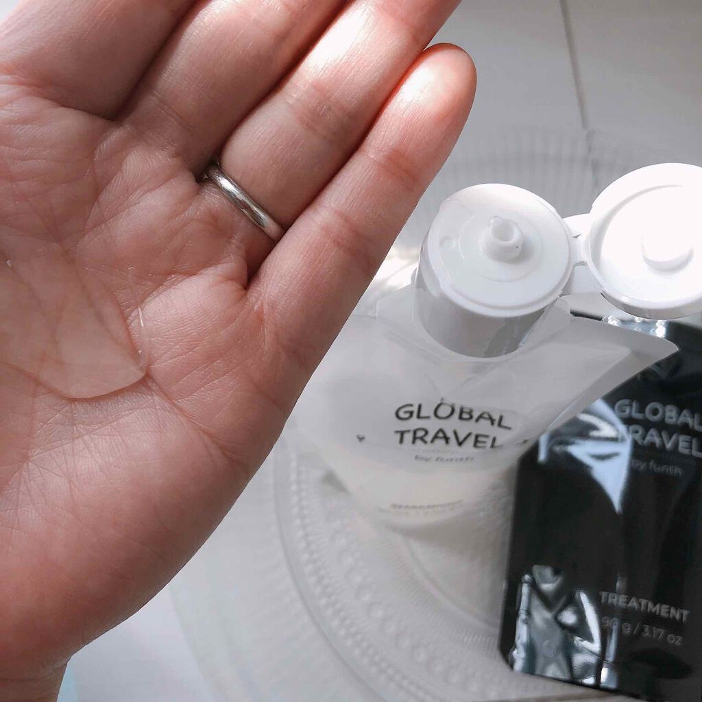 シャンプー／トリートメント/GLOBAL TRAVEL/市販シャンプーを使ったクチコミ（2枚目）