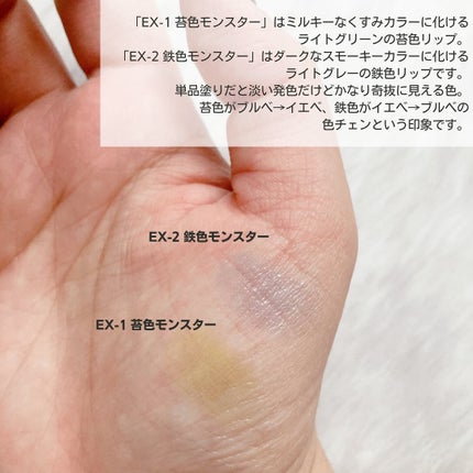 ケイト リップモンスターカラートナー/KATE/口紅を使ったクチコミ(3枚目)