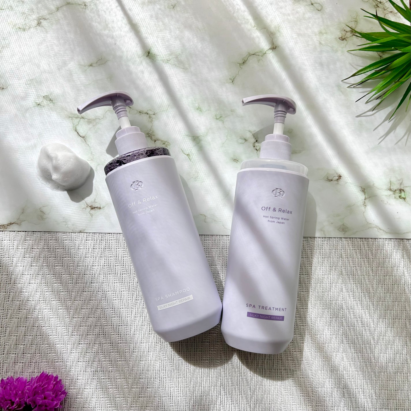 OR スパ・シャンプー/ヘアトリートメント シルキーナイトリペア/Off&Relax/市販シャンプーを使ったクチコミ(1枚目)