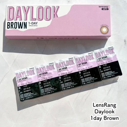 DAYLOOK 1DAY/LensRang/ワンデー(1DAY)カラコンを使ったクチコミ(4枚目)