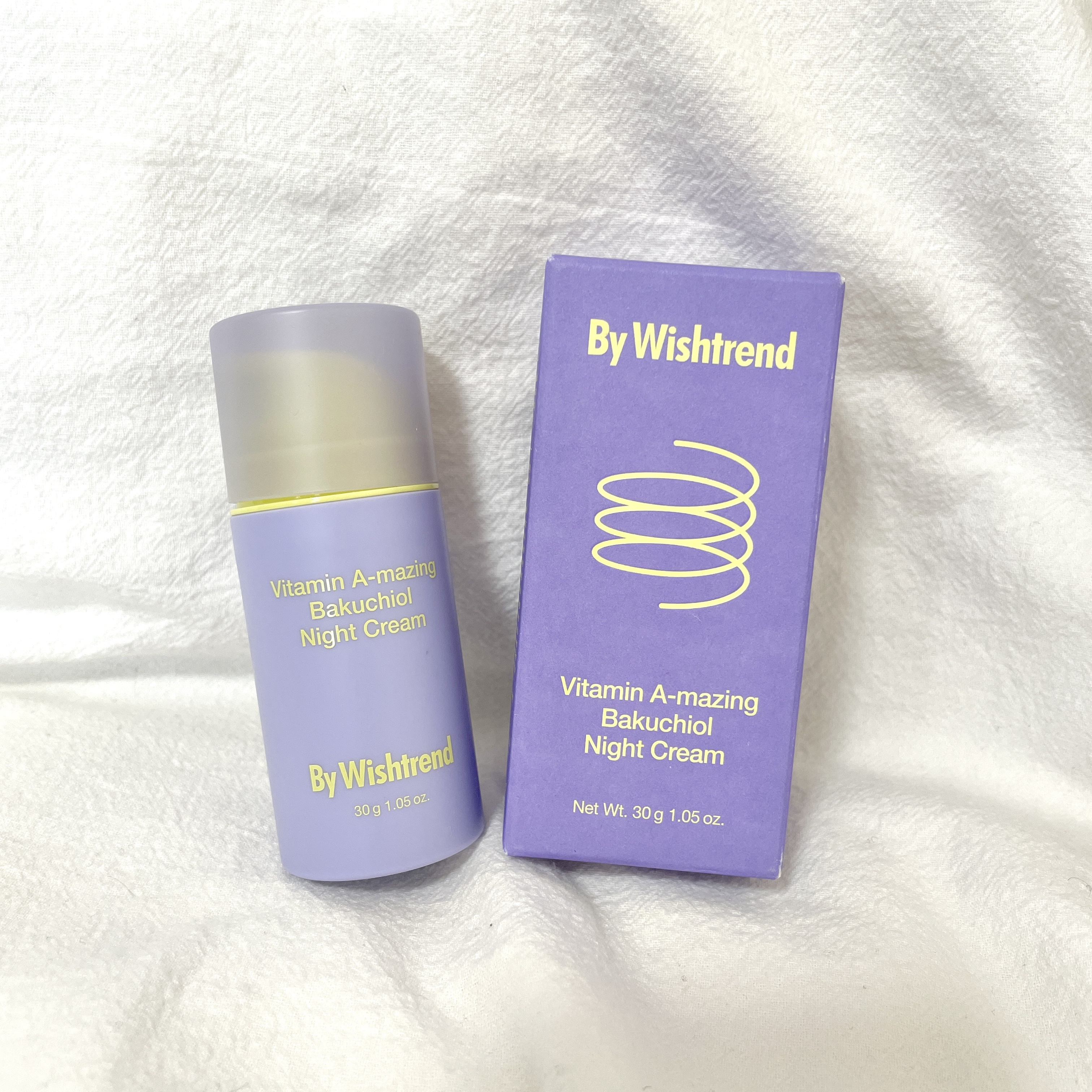 ビタミンA-mazingバクチオールナイトクリーム/By Wishtrend/フェイスクリームを使ったクチコミ（1枚目）