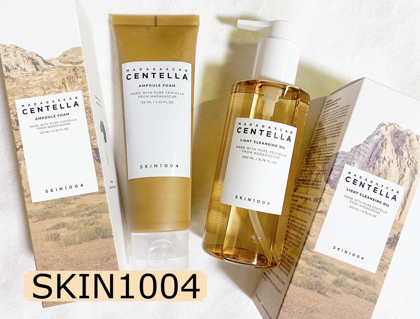 センテラ ライトクレンジングオイル/SKIN1004/オイルクレンジングを使ったクチコミ（1枚目）