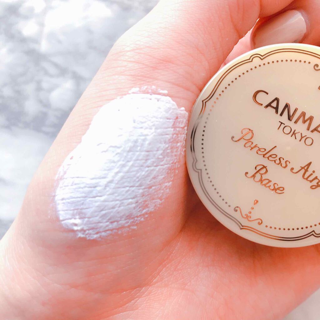 ポアレスエアリーベース/キャンメイク/化粧下地を使ったクチコミ(2枚目)