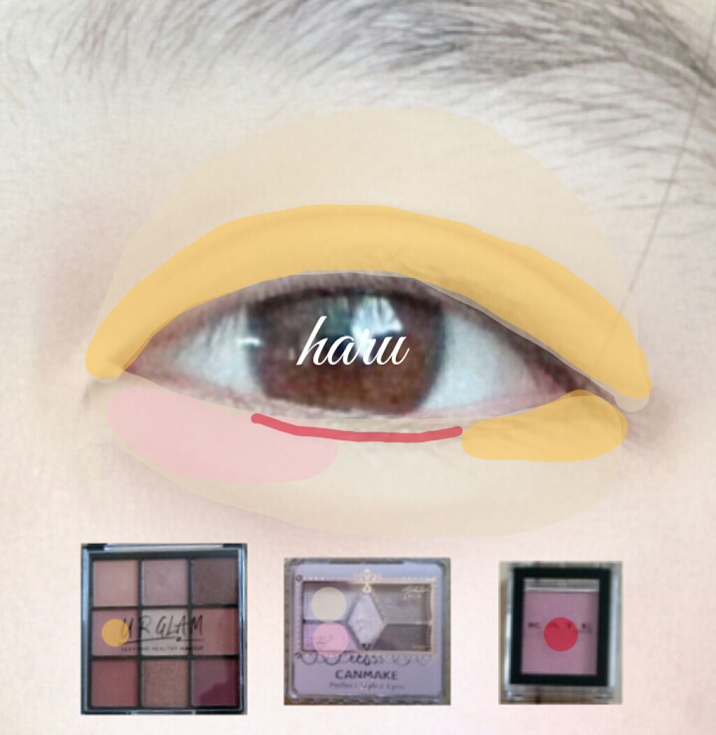 【旧品】パーフェクトスタイリストアイズ/キャンメイク/アイシャドウパレットを使ったクチコミ(3枚目)