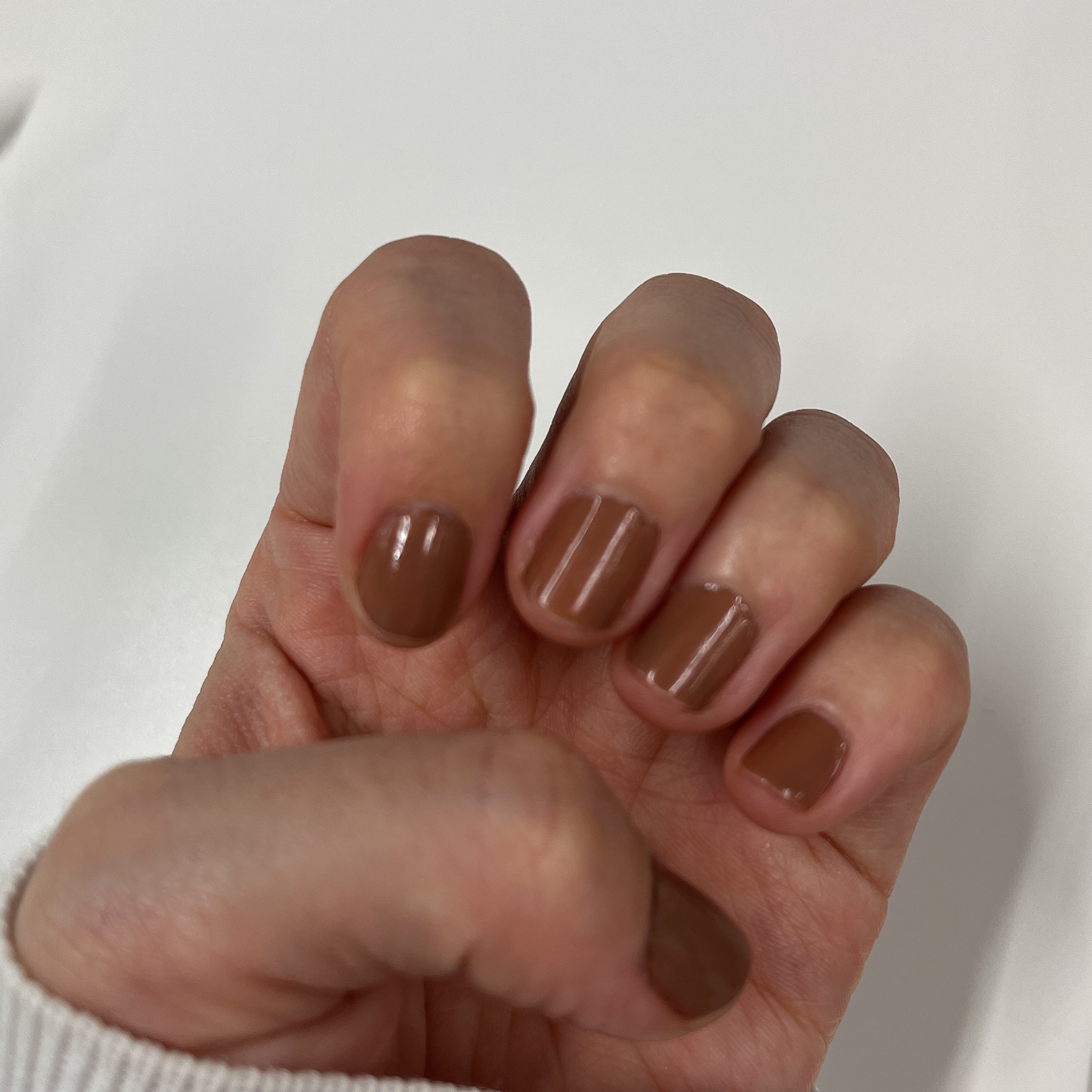 カラフルネイルズ N55 チャイティーラテ/キャンメイク/マニキュアを使ったクチコミ（1枚目）