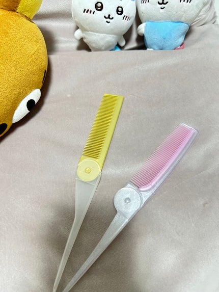 静電気を抑える折込コーム/DAISO/ヘアコームを使ったクチコミ(1枚目)