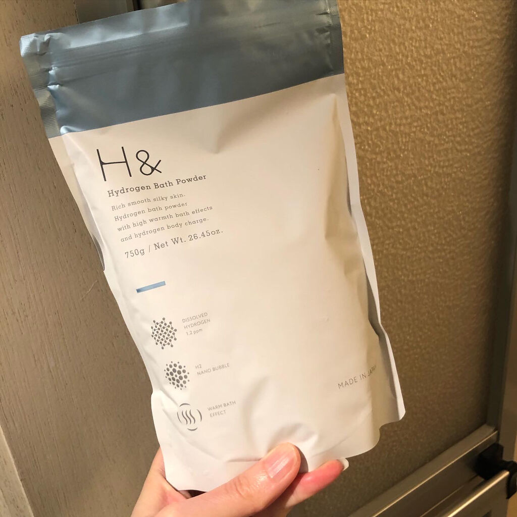 アッシュアンド 水素入浴剤/H&/無機塩系入浴剤を使ったクチコミ（2枚目）