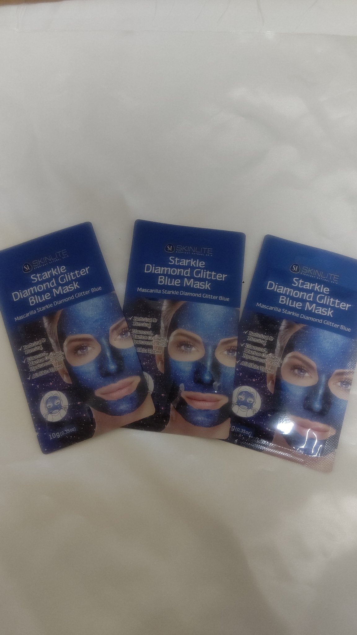 スタークルダイアモンドグリッターバイオレットマスク/J.K.C Japan/シートマスク・パックを使ったクチコミ(1枚目)