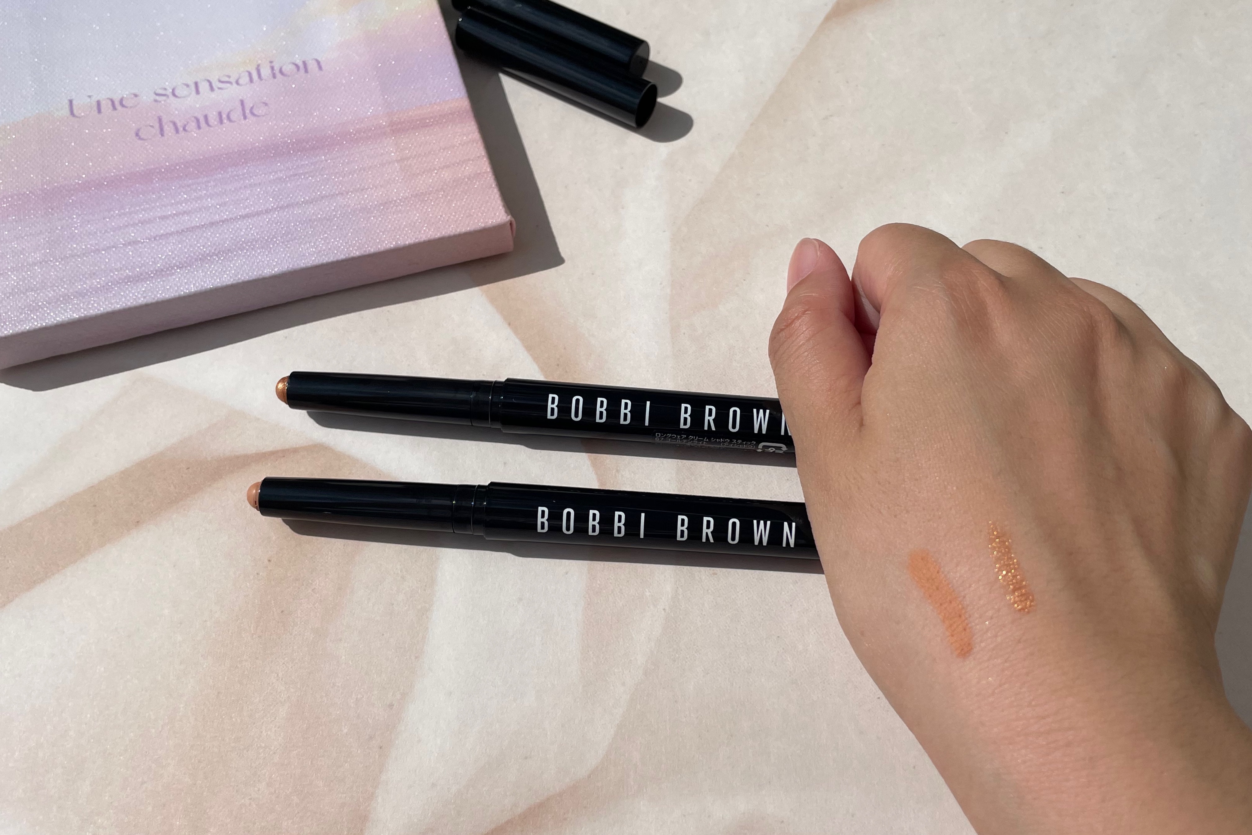 ロングウェア クリーム シャドウ スティック 60 トースト/BOBBI BROWN/スティックアイシャドウを使ったクチコミ（3枚目）