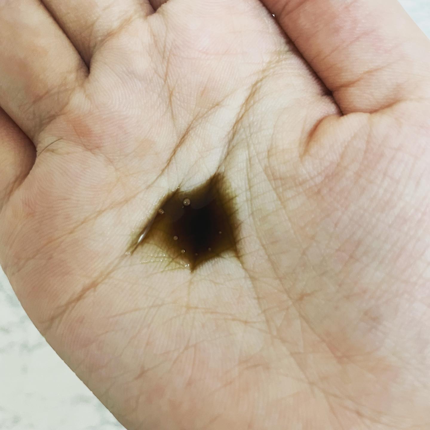 プロヘマチン原液 ヒト幹細胞培養エキス＋/fracora/洗い流すヘアトリートメントを使ったクチコミ（3枚目）