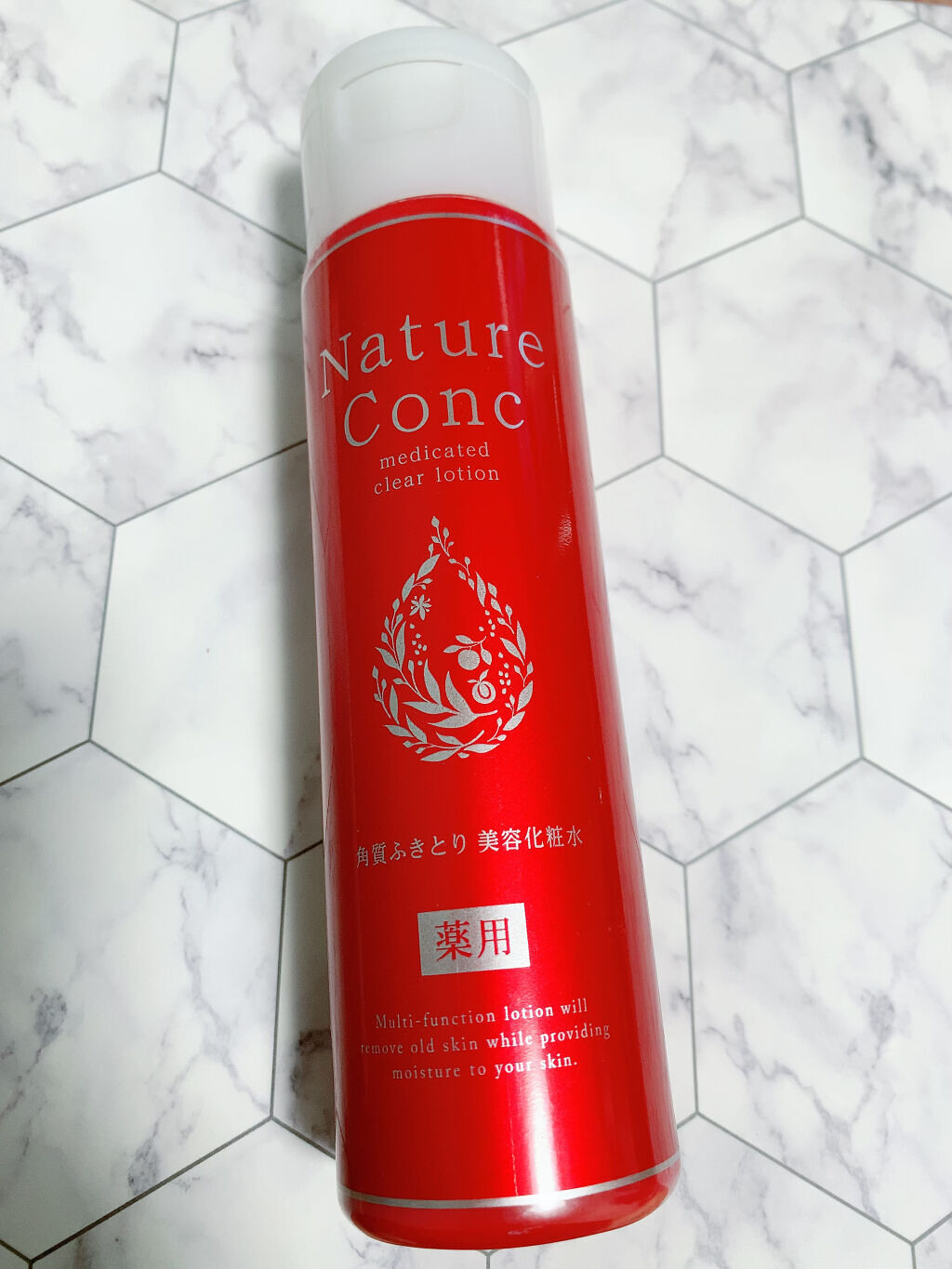 ネイチャーコンク 薬用クリアローション/ネイチャーコンク/拭き取り化粧水を使ったクチコミ（1枚目）