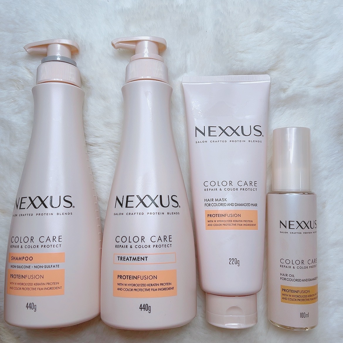 ネクサス リペア＆カラープロテクト シャンプー／トリートメント/NEXXUS(ネクサス)/市販シャンプーを使ったクチコミ（1枚目）