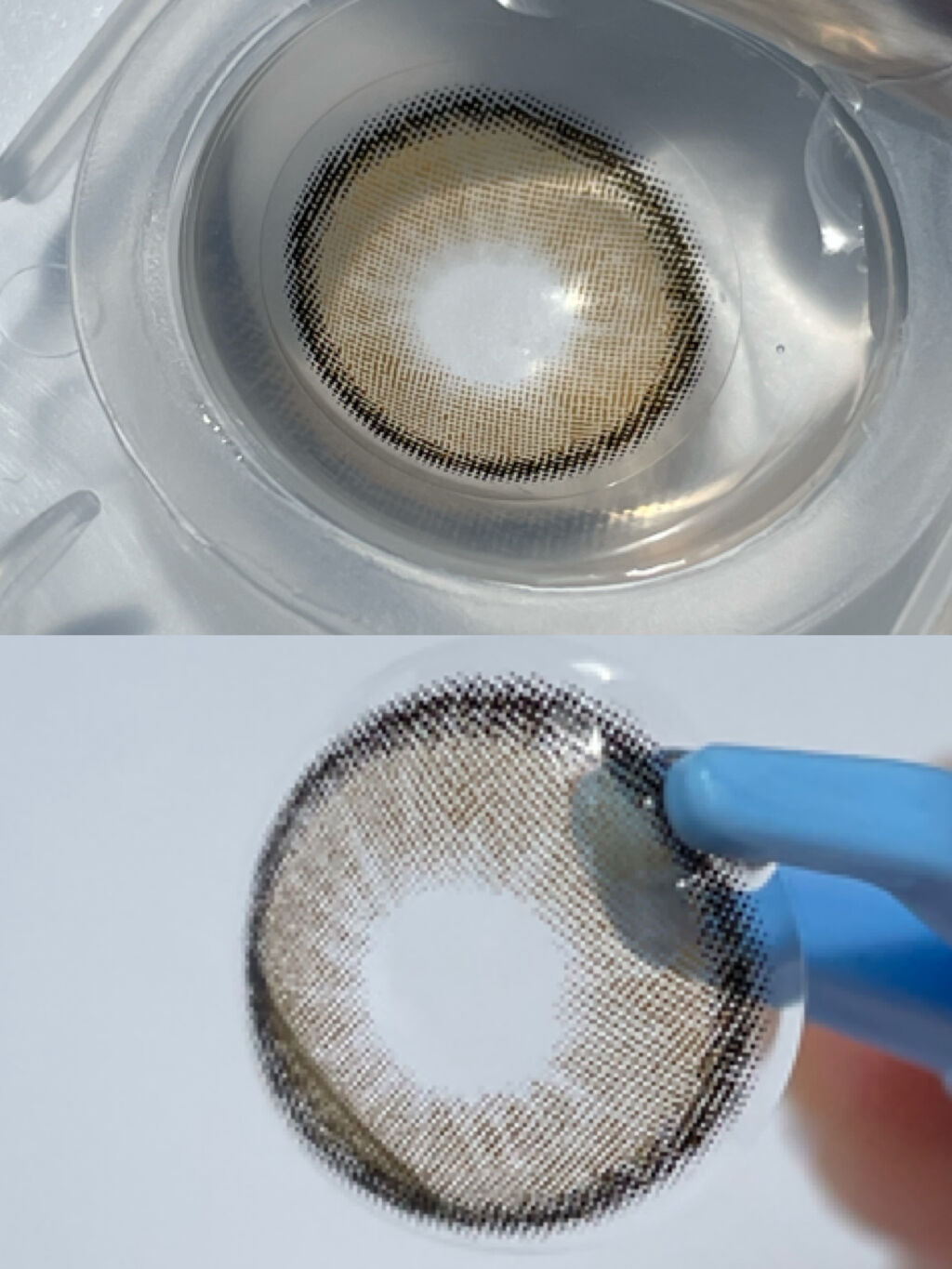 サンドシリーズ サンドプラスベージュ/LENSSIS/カラーコンタクトレンズを使ったクチコミ（2枚目）