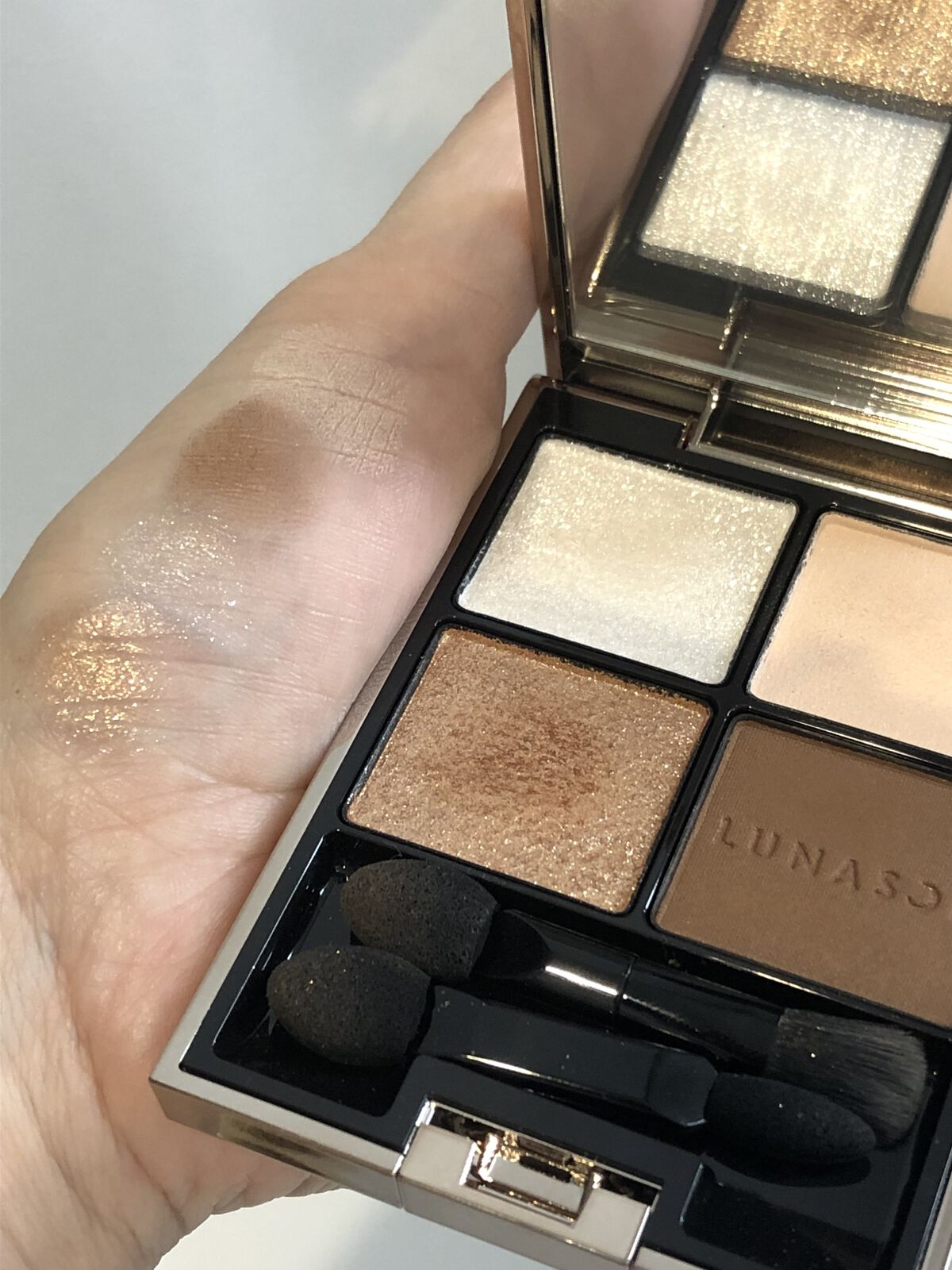 アイカラーレーション/LUNASOL/アイシャドウパレットを使ったクチコミ（1枚目）