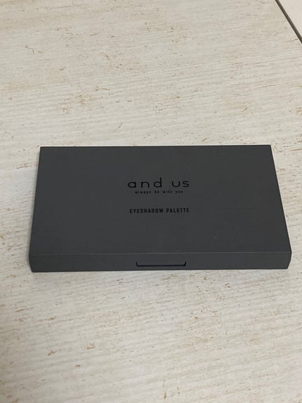 アイシャドウパレット/and us/アイシャドウパレットを使ったクチコミ(1枚目)