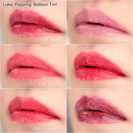 ポッピングバルーンティント/Laka/リップティントを使ったクチコミ(6枚目)