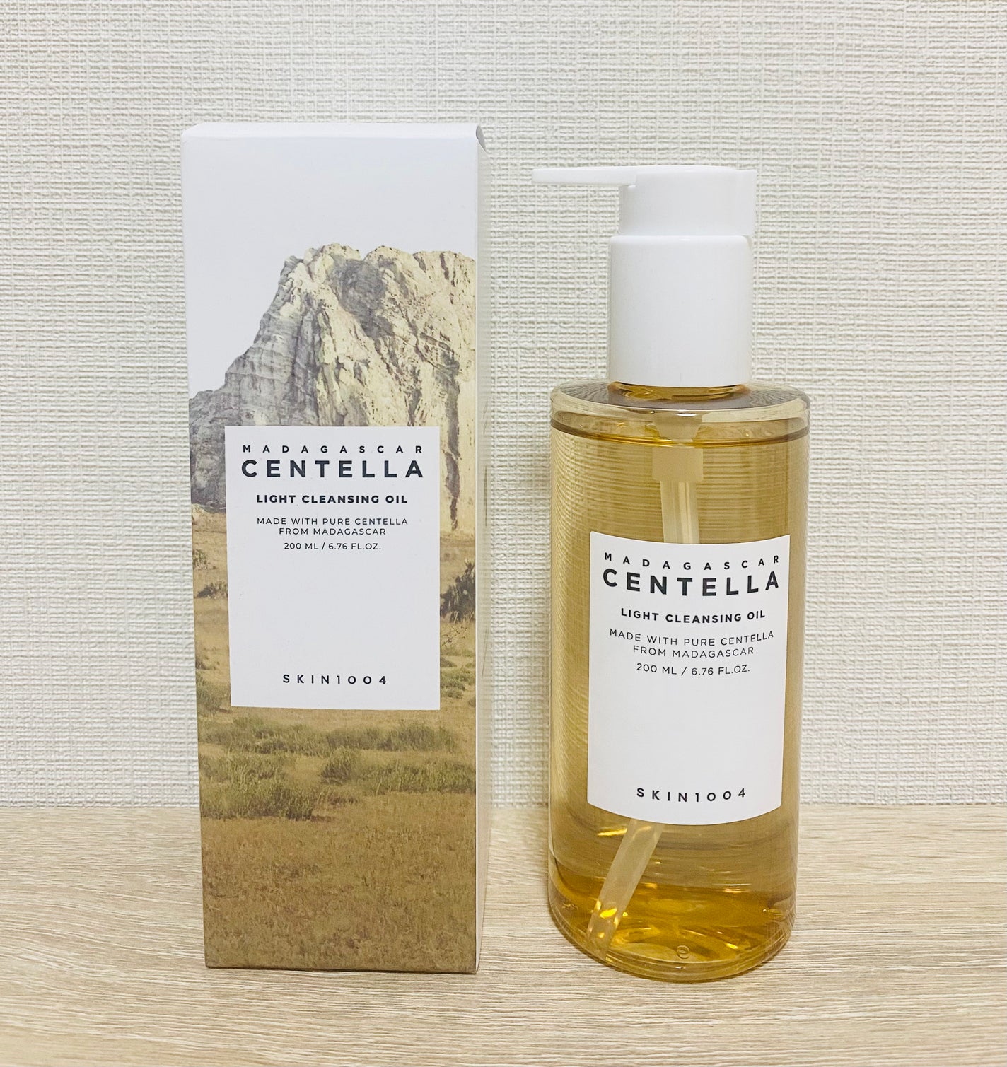 センテラ ライトクレンジングオイル/SKIN1004/オイルクレンジングを使ったクチコミ(1枚目)