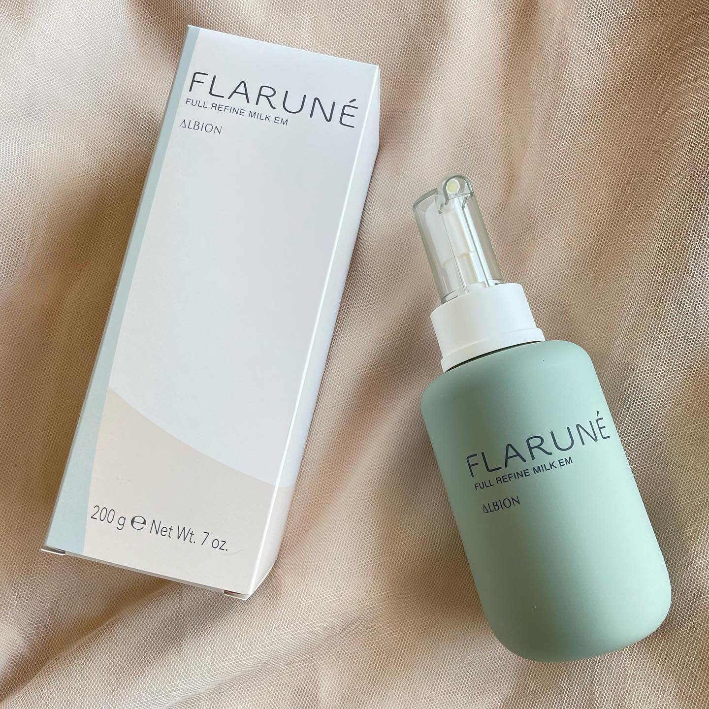 フラルネ フルリファイン ミルク EM/ALBION/乳液を使ったクチコミ（1枚目）