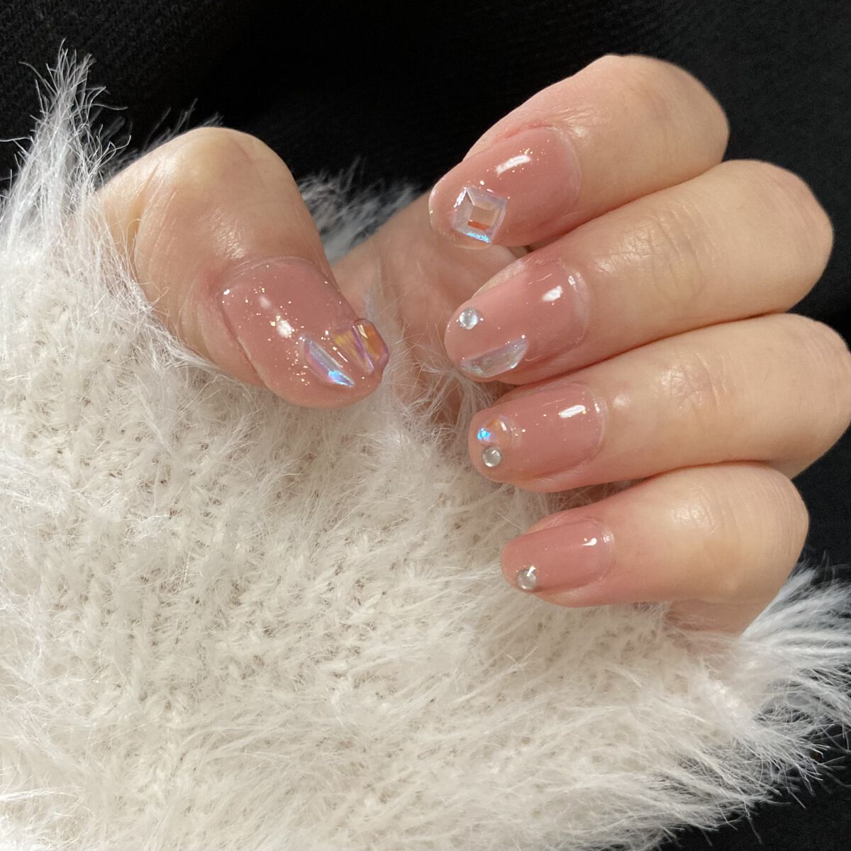 ジェルネイル（ライト対応）/セリア/ジェルネイルを使ったクチコミ（1枚目）