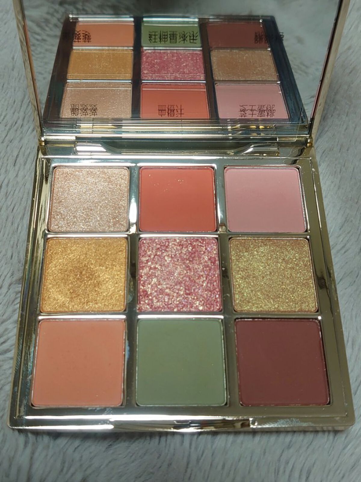長相思シリーズ 9色アイシャドウパレット C07 アボカド/CATKIN/アイシャドウパレットを使ったクチコミ（2枚目）