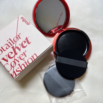 プロテーラービーベルベットカバークッション/espoir/クッションファンデーションを使ったクチコミ(2枚目)