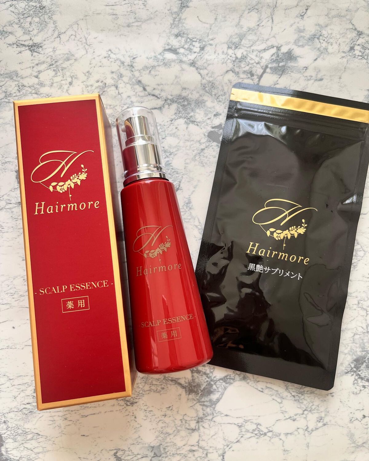 スカルプエッセンス/ヘアモア/頭皮ローションを使ったクチコミ(1枚目)